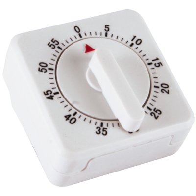 Laboratory clock with alarm