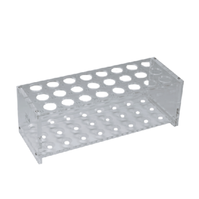 Test tube rack 12 holes, 2 rows