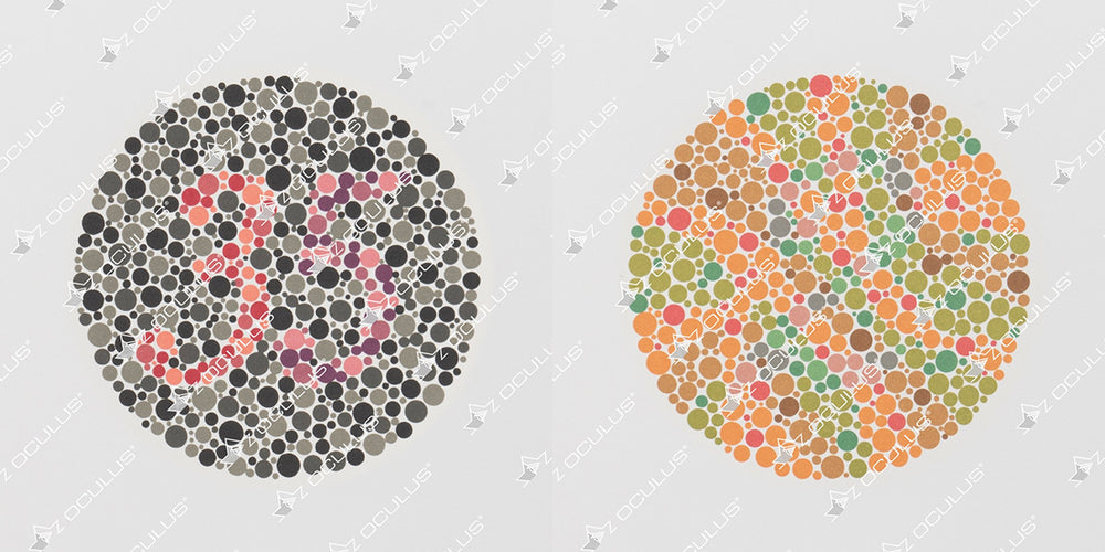 Ishihara Farbtafeln 14 Tafeln