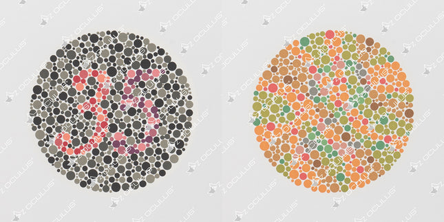 Ishihara Farbtafeln 24 Tafeln