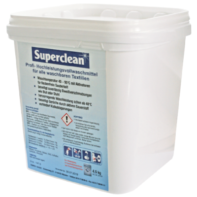 Superclean - Professional High-Performance Laundry Detergent 4.5kg