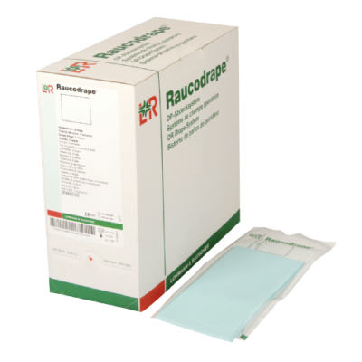 Raucodrape Abdecktuch 38x45cm, 2lagig, steril