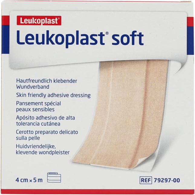 Leukoplast Soft Wundpflaster 4cmx5m
