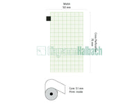 EKG-Papier f. Bosch 506 D/D-S, 145mmx60m