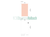 EKG-Papier f. Cardisuny 501/AX BX/DX, Faltp. 63mmx50m, 500Bl.