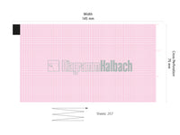 EKG-Papier f. Fukuda FX3010 145x75mm, 267 Blatt