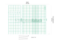 CTG-Papier f. Fetacare, Faltp. 150mmx15m, 150Blatt