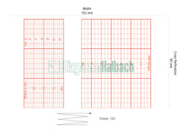 CTG-Papier Carefusion f. Corometrics 115, 116, 150, 151, 170-Serie, 4305BAO/DAO, 152mmx90mm, 160Blatt