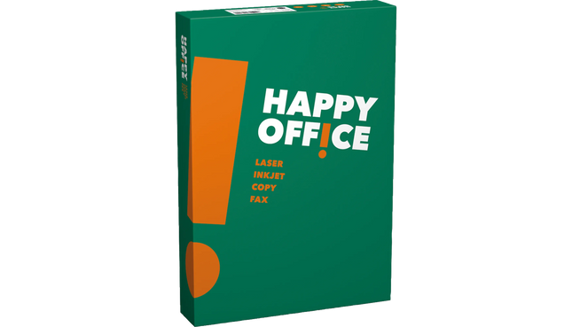 Happy Office copier paper, white, A4, 80gsm.