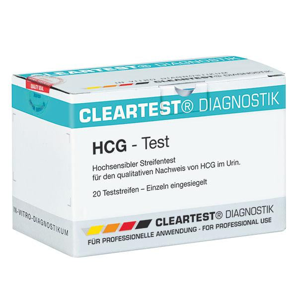 Cleartest HCG Pregnancy Test, individually sealed 20 x 1 Test