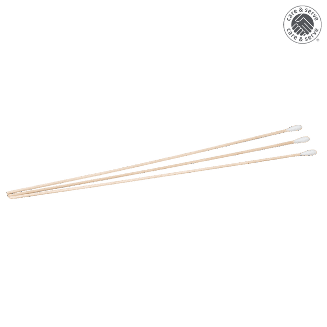 Wattestäbchen a. Holz f. Gyn.- Abstriche, L= 30cm, Ø5x35mm