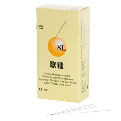 SL-Acupuncture, without Guide Tube, 0,30x40mm, Silver Handle