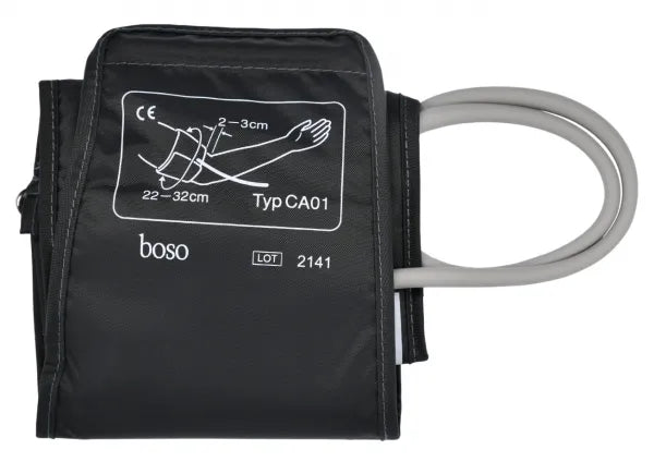 Zugbügel-Klettmanschette für boso-medicus Modelle f. Erw., 14x45cm (22-32cm)