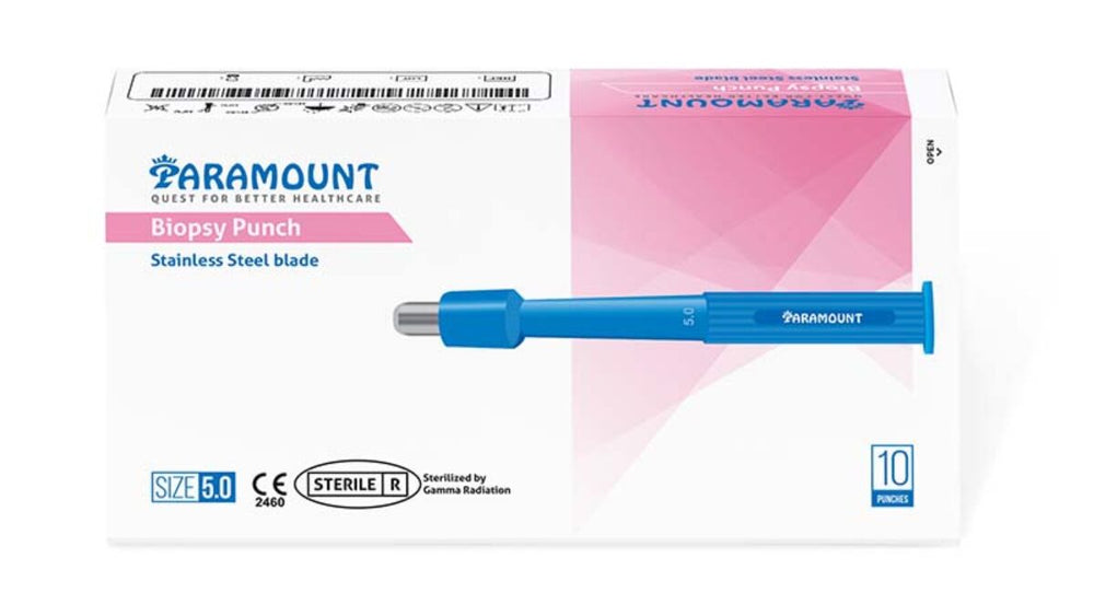 Dermal Curette Disposable Skin Curettes (Long Pen Type Grip) Ø 5mm