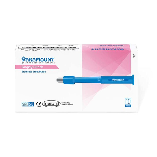 Biopsy-Punch Einmalhautstanzen (Ribbed Handle) Ø 3mm