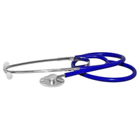 care & serve® - PREMIUM | wiroSPY SINGLE | Flat-Head Stethoscope | blue