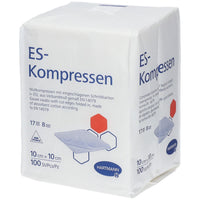 ES-Kompressen 10x10cm, unsteril, 8fach