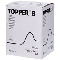 TOPPER 8 7.5 x 7.5 cm sterile compress