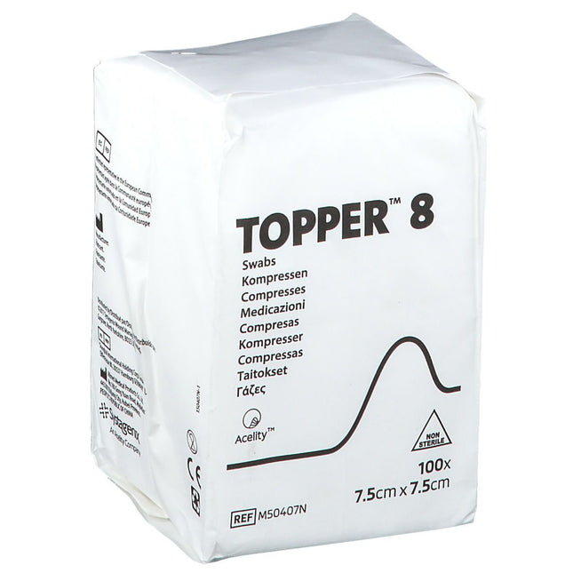 TOPPER 8 7.5 x 7.5 cm non-sterile swab