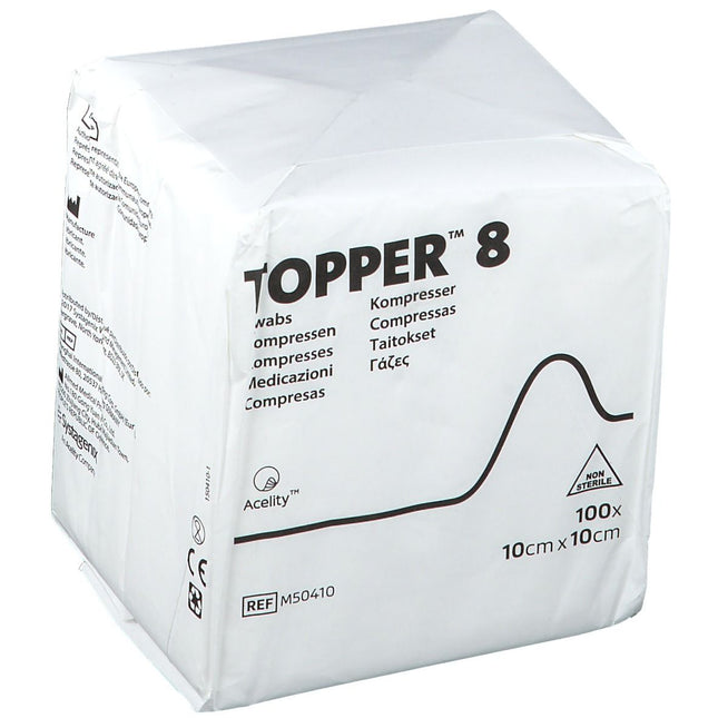TOPPER 8 10.0 x 10.0 cm non-sterile swab