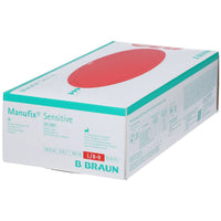 Latex-Handschuhe Manufix Sensitive, puderfrei, groß, Gr. 8-9