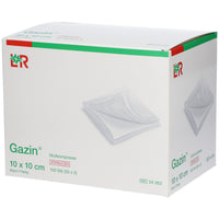 Gazin-Kompressen 10x10cm, steril, 8fach