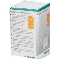 Askina Compresses 7.5x7.5cm non-sterile, 8-ply