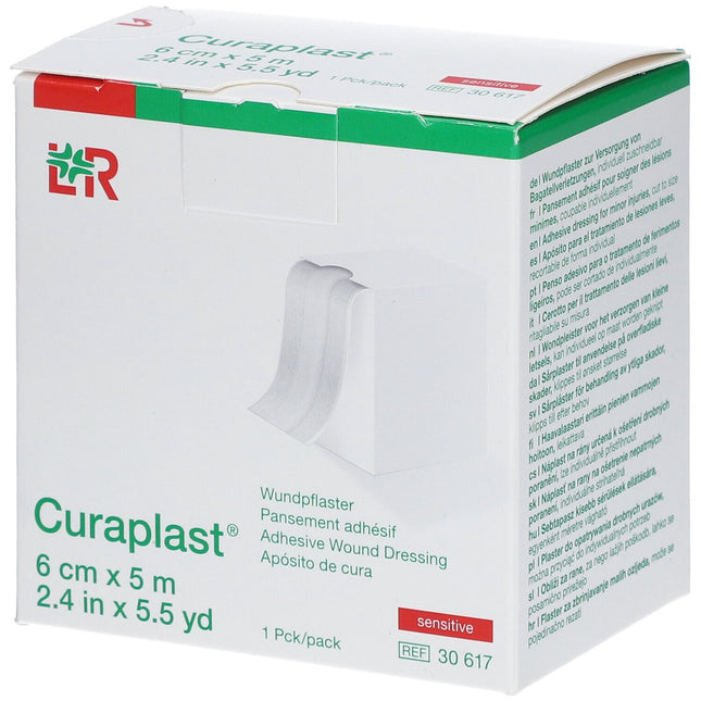 Curaplast Sensitive Wundschnellverband 6cmx5m