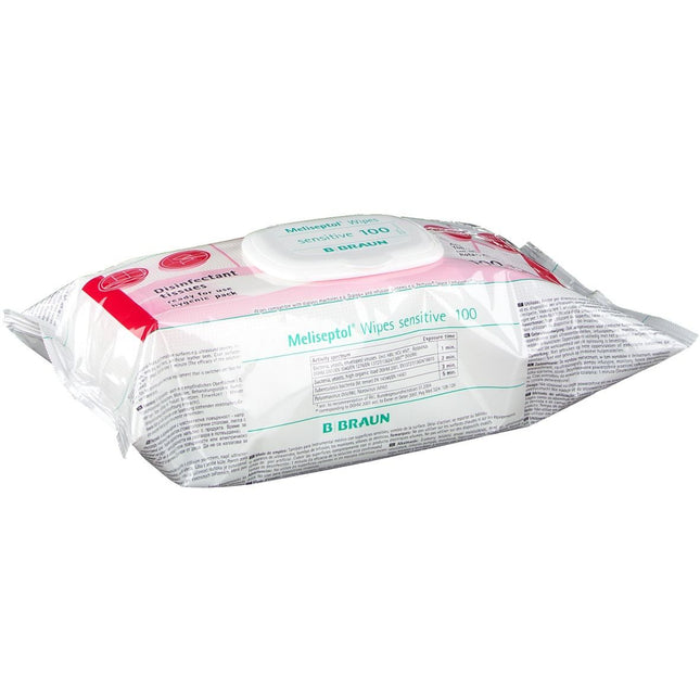 Meliseptol Wipes sensitive, Flowpack, 18x20cm