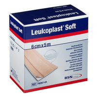 Leukoplast soft white 6cmx5m, quick wound dressing, non-sterile
