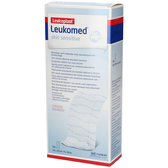 Leukomed skin sensitive 10,0 cm x 25,0 cm