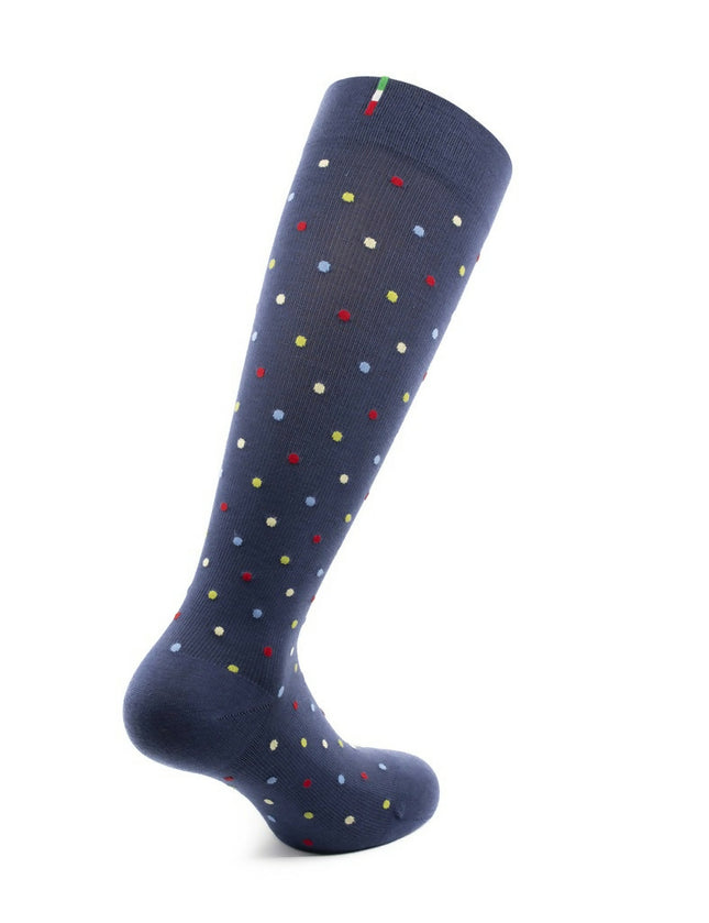 Relaxsan FANCY 810 – Gemusterte Unisex-Baumwollsocken mit abgestufter Kompression 15-21 mmHg
