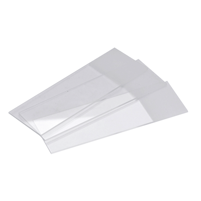 Microscope slides with frosted end 75x25mm