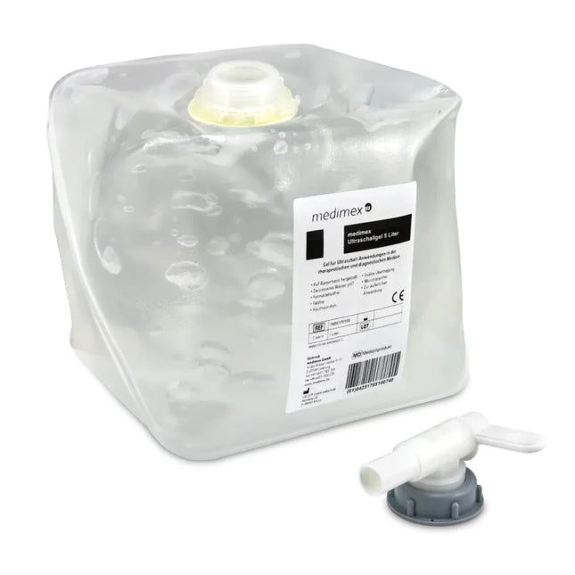 medimex Ultrasound Gel 5 Litre Cubitainer (with tap)