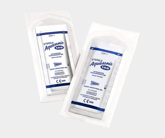 Ultrasound Gel Aquasonic 100 sterile, 20g pouch