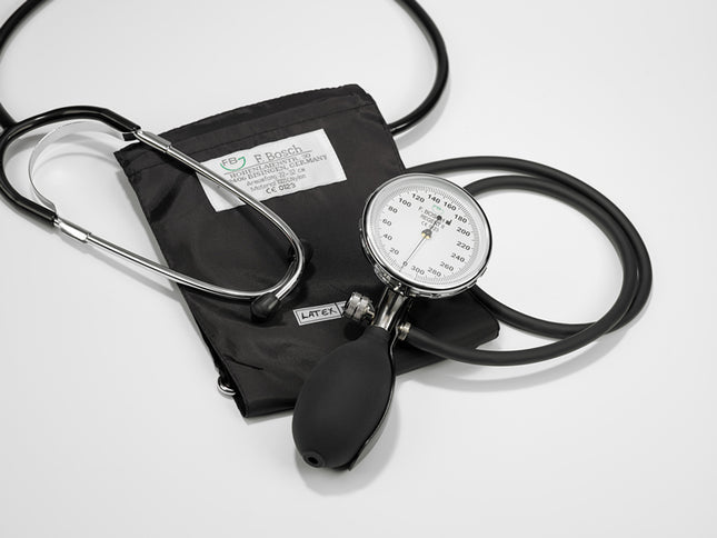 Blood pressure monitor boso-classico Ø60mm, 1-tube, with large cuff for large arms