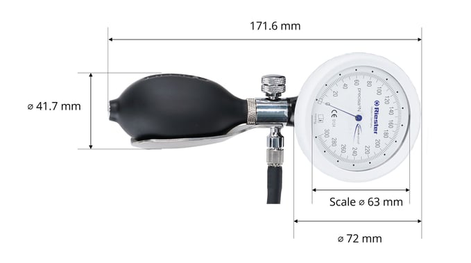 fripa-med "secura-line" 50cm, 1 Lage hochweißes Tissue + 1 Lage PE-Beschichtung