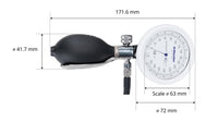 fripa-med "secura-line" 50cm, 1 Lage hochweißes Tissue + 1 Lage PE-Beschichtung