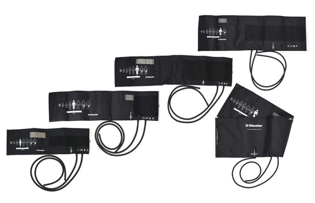 Velcro cuff for adults, 2-tube, 14.5x54.5cm
