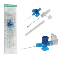 Vasofix Venipuncture Cannula 0.9mm x 25mm 22G Blue with Valve