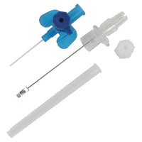 Vasofix Venipuncture Cannula 0.9mm x 25mm 22G Blue with Valve