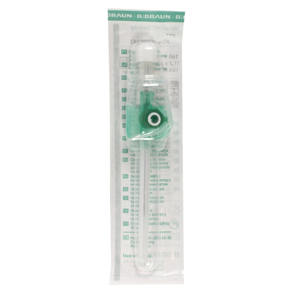 Vasofix Braunüle 1.3mm 18G Green-White IV Catheter