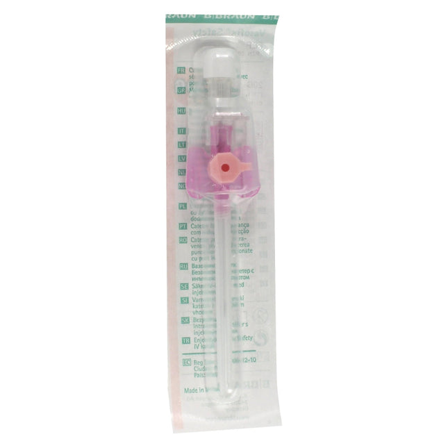 Vasofix Safety 1.10mm x 33mm 20G Pink with Valve