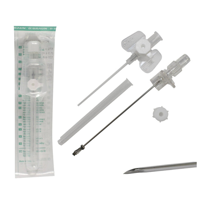 Vasofix Safety 1.50mm x 45mm 17G White with Valve