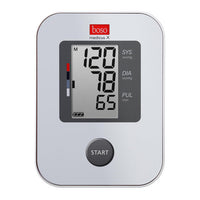 Blood pressure monitor boso-medicus X, with standard hook-and-loop cuff (22 – 32 cm)