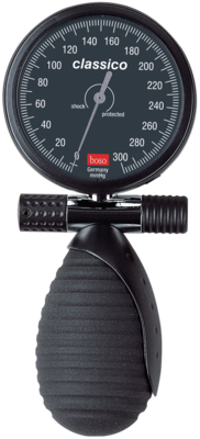 Blood pressure monitor boso-classico Ø60mm, 1-tube, with large cuff for large arms