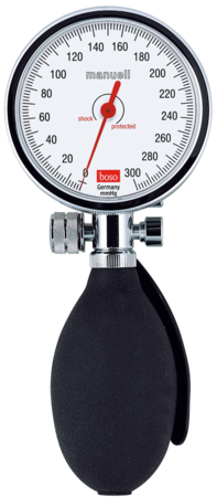 Blood pressure monitor boso-manual Ø60mm, double tube, KM