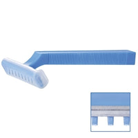 medimex Disposable Razors, blue, double-bladed