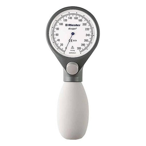 Blood pressure monitor Ri-San, KM 1-tube, with steth., slate grey