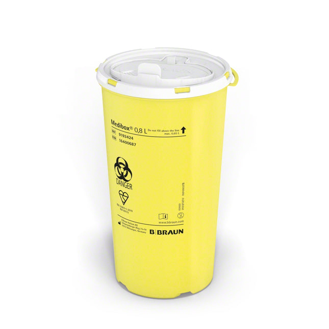 Medibox Disposal Container, 0.8 Litre